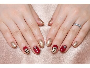 シャトンネイル 春日井店(chaton nail)の写真/【Hand定額コース¥4800～】高技術×リーズナブル★フィルイン・純国産ジェルで爪にも優しくうる艶仕上がり*