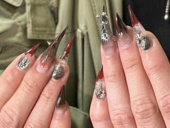 モンナネイル(MONNA NAIL)の写真/美しさにこだわったハイクオリティネイルを楽しみたい方に★高技術◎カッコイイGAL可愛デザインが得意♪