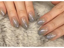 シェリール 船堀店(cherir)の雰囲気（キラキラ銀世界のようなラメグラデーション＊色で雰囲気が変わる）