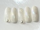 華やかオフィスネイル