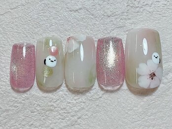 ネイルビート(NAIL BEAT)/マグネットネイル　春　桜　鳥