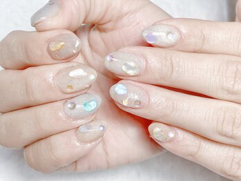 マハロネイル(Mahalo Nail)/持ち込みデザイン
