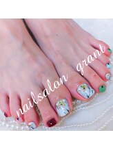 グラント(NAIL SALON&SCHOOL grant)/定額フットネイル５７００円