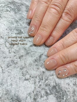 プライベート ネイルサロン マーマ(murmur)/ナチュラルクリスタル