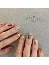 アトリエ プラス リム(atelier +LIM)/絵画ネイル