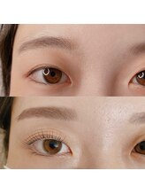 ニコプラス(nico+)/眉スタイリング×上まつ毛パーマ