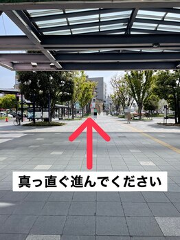 マリーテレジア 岐阜駅前店(MARIE TERESIA)/～サロンまでの道順～
