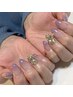 【春限定・平日のみ】埋め尽くしネイル【HAND】¥6000