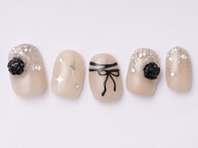 アイ ネイルズ 天神店(I nails)/キラキラ韓国ネイル　￥8300