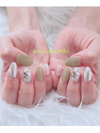 ミラーシルバー　パラジェル