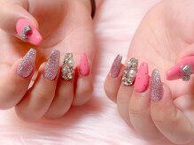 ルアナ(Luana.)/ピンクギャルネイル