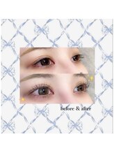 まつげパーマ・パリジェンヌ・アイブロウ専門店menoa四条烏丸店【メノア】/まつ毛パーマ/可愛らしいくるん