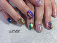 カシュカシュ(Cache Cache)/メタリックうるうるネイル