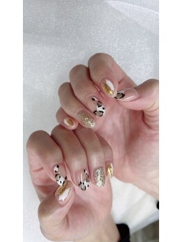 ネイルデザイン サシャ(Sasya)/定額Art(6本まで)コ－ス