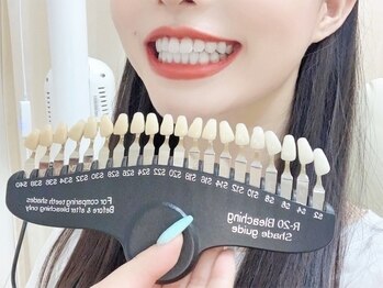 ティンクルホワイト 上尾店/ホワイトニング後歯のお色身確認