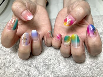 ラキネイル(LAKI Nail)/夏リゾートネイル