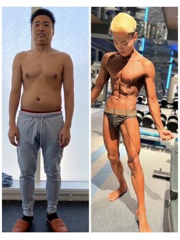 ルクスジム(LUX GYM)/ビフォーアフター