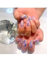 ベレッツァネイル 大阪 日本橋(BellezzaNail)/紫陽花ニュアンス