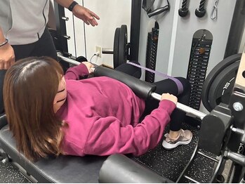 ムーヴオン 整体院(Move On)の写真/【完全個室パーソナルトレーニングで初心者でも、運動が苦手でも大丈夫！身体に合ったメニューをご提供】