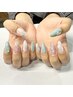 【初回限定】ハンド当店人気No,1☆持ち込みOK定額制ネイル ￥7000→￥6500