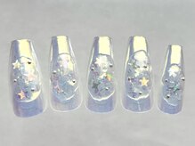 アイネイルズ 恵比寿店(I nails)/星オーロラミラー10480円