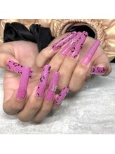 ルノ(Luno)/長さだし×ヒョウ柄