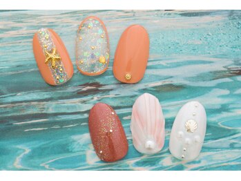 ネイルクロエ(NAIL KCLOE)/定額デザイン☆3本アート