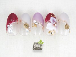 2021年新春ネイル(成人式)-8