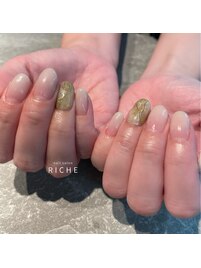 ピスタチオカラーネイル！