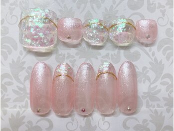 ティーエヌ 本厚木店/【ハンド&フット】同デザイン夏