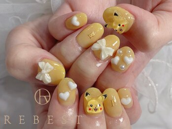 リーベスト 心斎橋(REBEST)/ピカチュウネイル