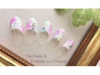 ユウコネイルズアンドエステティック ラ デェス(Yuko Nails & Esthetic La Deesse)/プラチナコース (定額制)¥9500