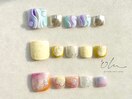 5月フットネイル定額【Nuance】