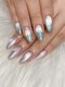 ヴィオラネイル(VIOLA.nail)の写真/当店人気の【スカルプ＋アート】！深爪や短い爪などでお悩みの方も、キレイなフォルムに長さだし可能です◎