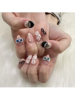 プリュム(Plume)/3D/推しネイル/キャラクター