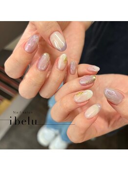 イベル 神戸三宮店(ibelu)/ニュアンスネイル