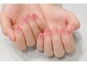 【ハンドモデル】Jrネイリストによるグラデーションネイル　￥7,500→￥3,500