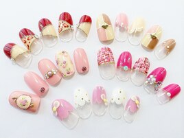 ジェル定額¥8990：くすみカラー
