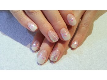 ネイルサロン アペル(Apare)/パステルホロネイル☆5500円