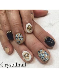 フラワーネイル