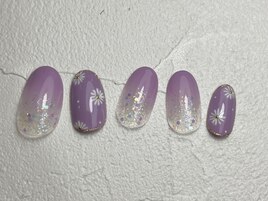 【初回オフ無料】フラワーネイル