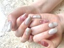 もやもやニュアンスネイル