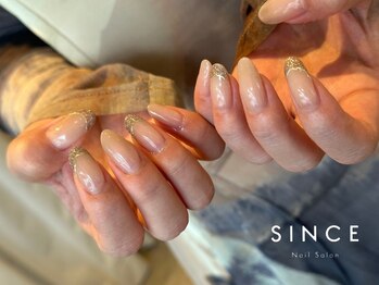 シンス(Since)/ミラーフレンチネイル(冨高)