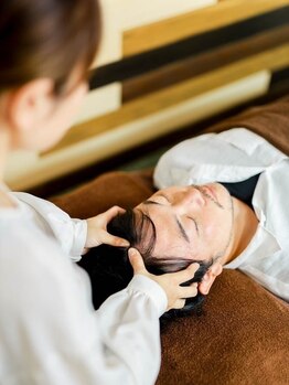 ナップス(naps)の写真/メンズ人気No.1《ドライヘッドスパ＋ボディケア》じっくり深い圧で癒されながら身体スッキリ☆