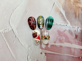 ネイル サロン ヴェレッド(Nail Salon VERED)/クリスマスアート 2024