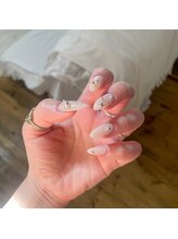 ヘアアンドネイル ミューズ 新浦安店(HAIR&NAIL MUSE)/ミルキーベージュシルバーボール