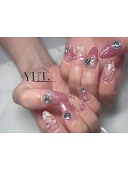 手描きアートが得意なサロン