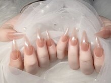 ネイルズバー 新宿店(Nails Bar)/クリスタルヌードネイル