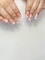 リル(relle)&nbsp;フレンチネイル♪シンプルなのでオフィスネイルにも