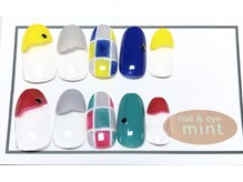 ネイルアンドアイ ミント(nail＆eye mint)/6月キャンペーンネイル☆￥6480